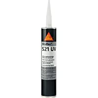 Los mejores  - Sikaflex-521UV- Sellador híbrido resistente a la intemperie- Blanco- 300ml